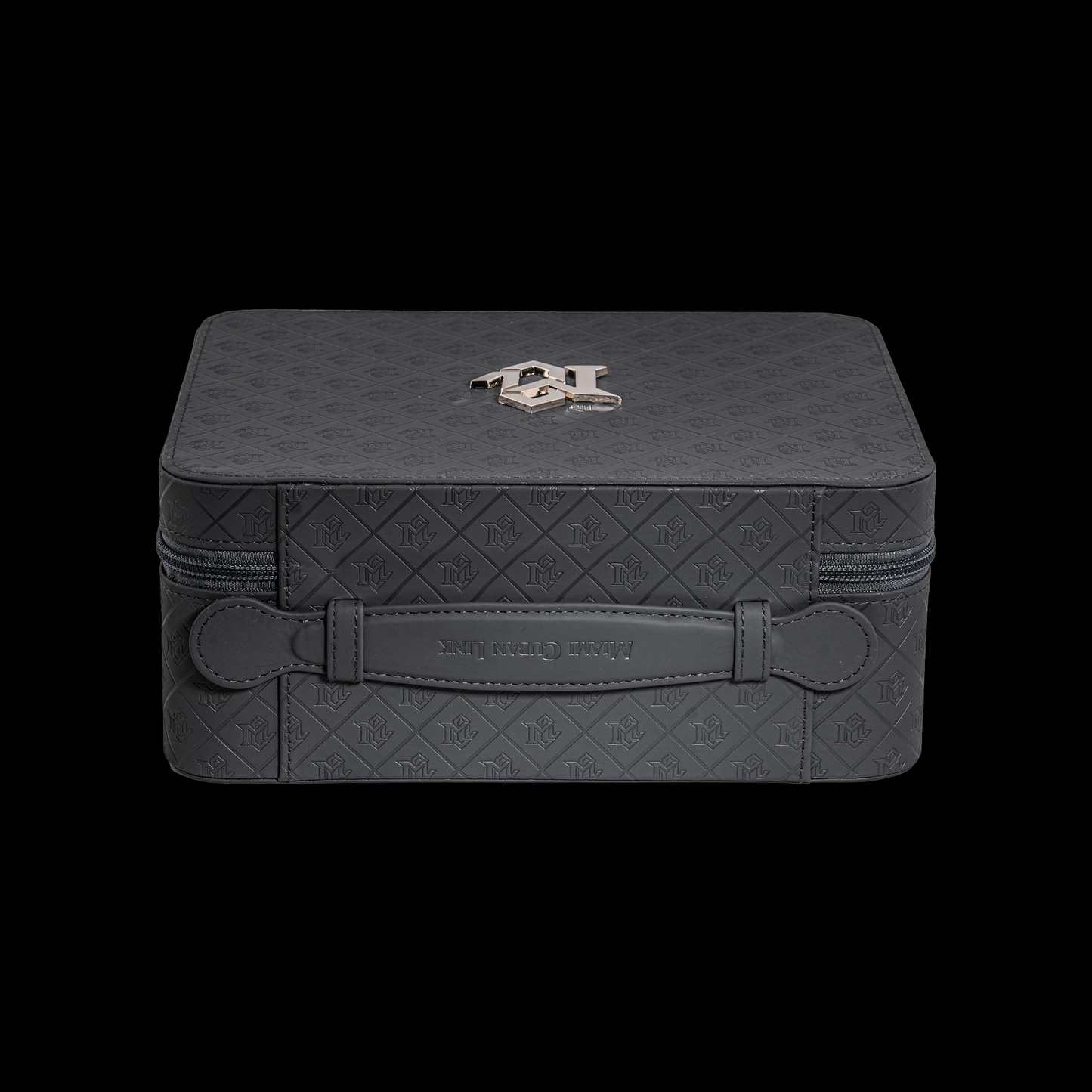 Miami Cuban Link Voyage Travel Jewelry Case - Grey Green