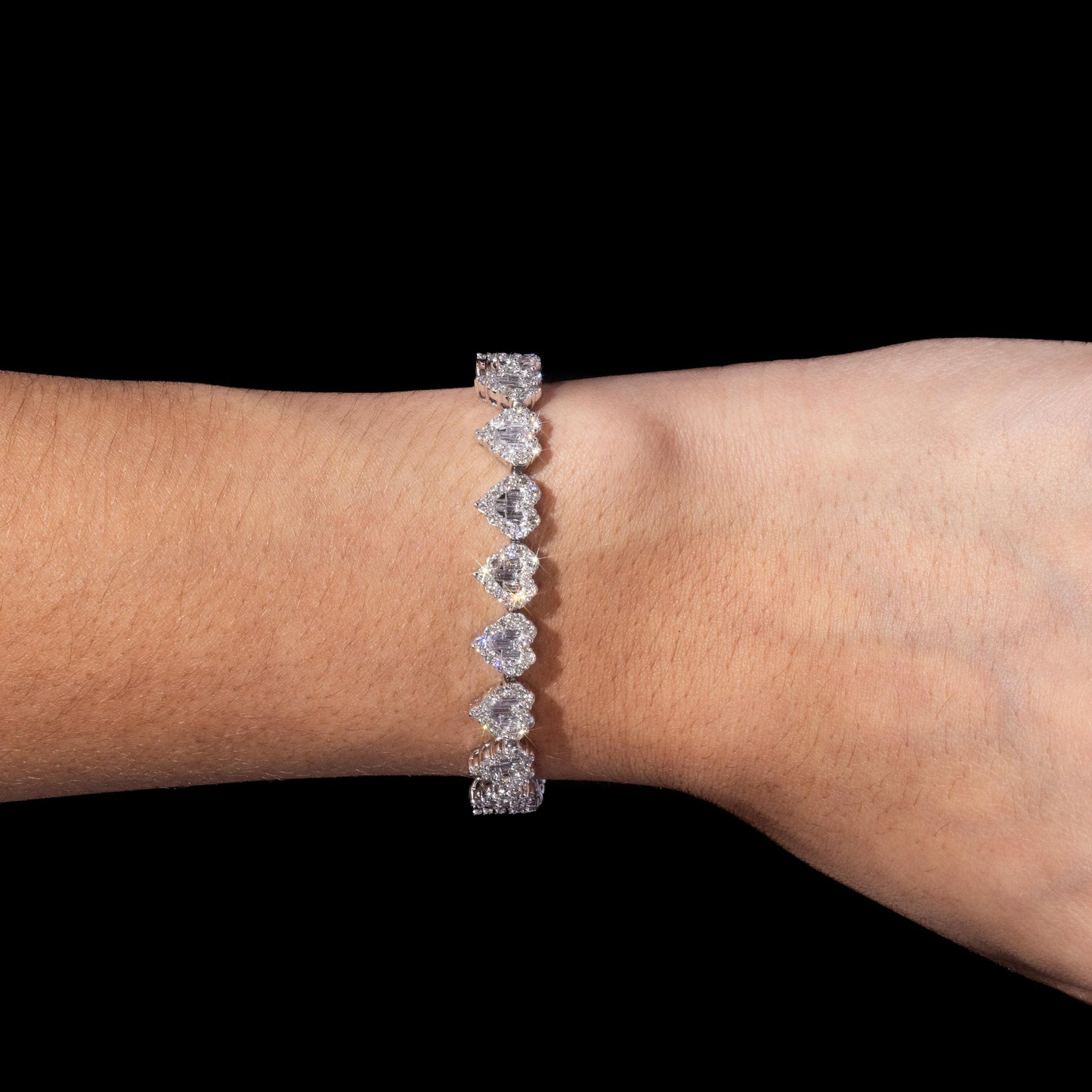 14k Heart Bracelet