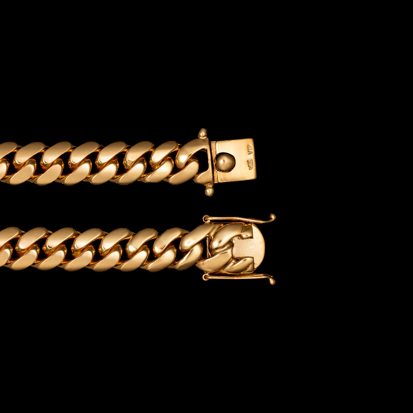 10K Miami Cuban Link Gold Chains Testt
