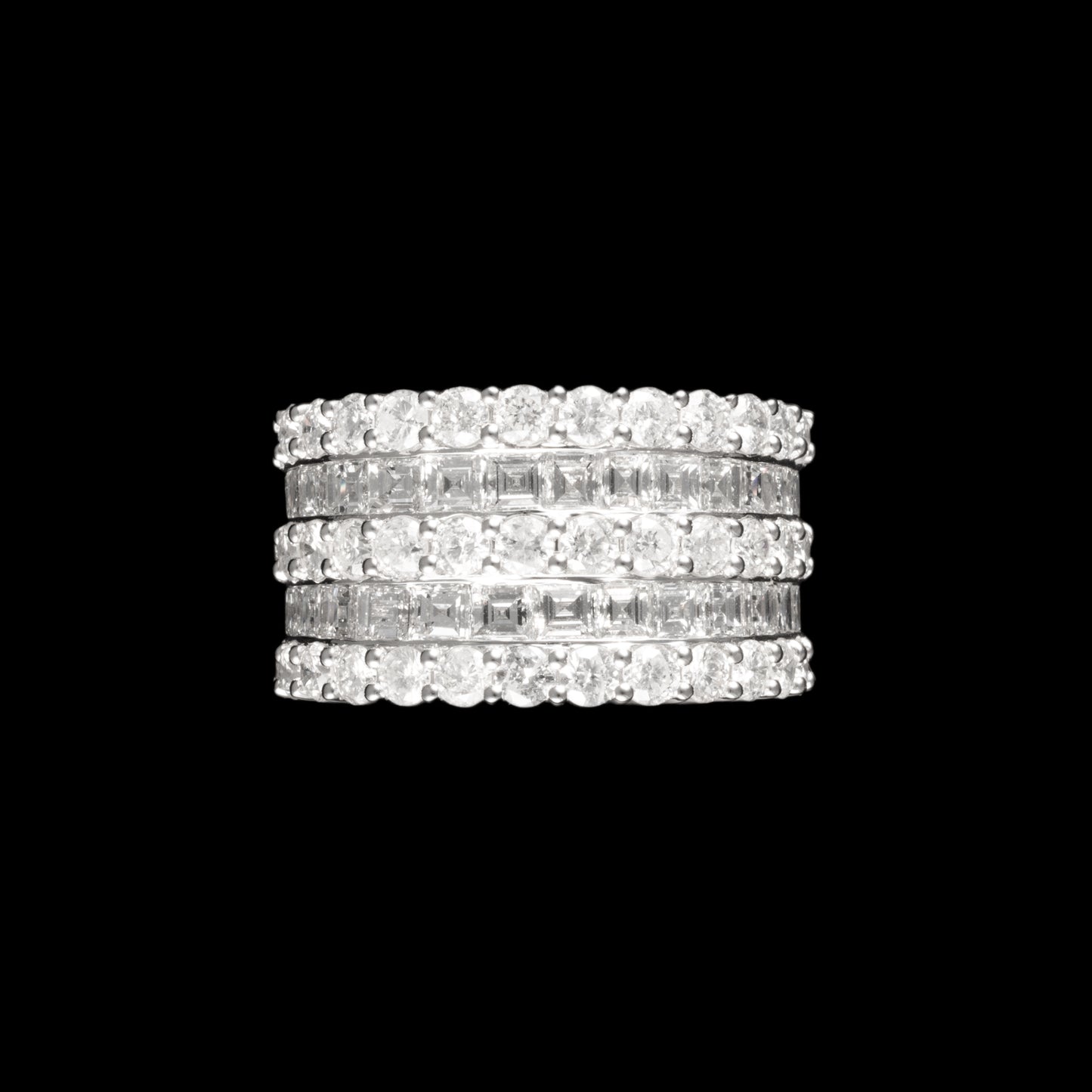 The Diamond Symphony Ring