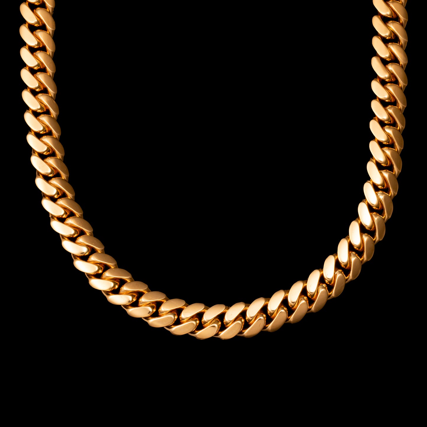 10K Miami Cuban Link Gold Chains Testt