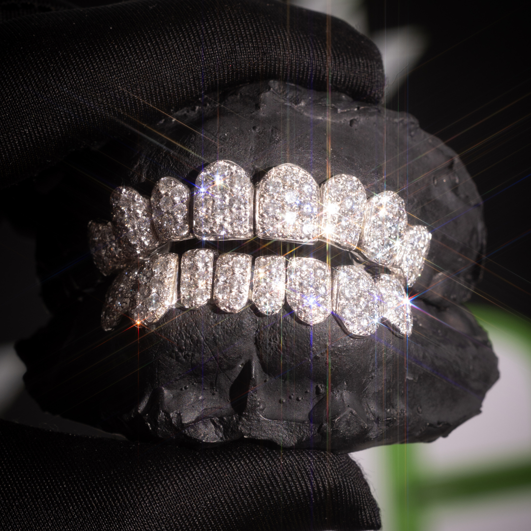 VVS Honeycomb Diamond Grillz