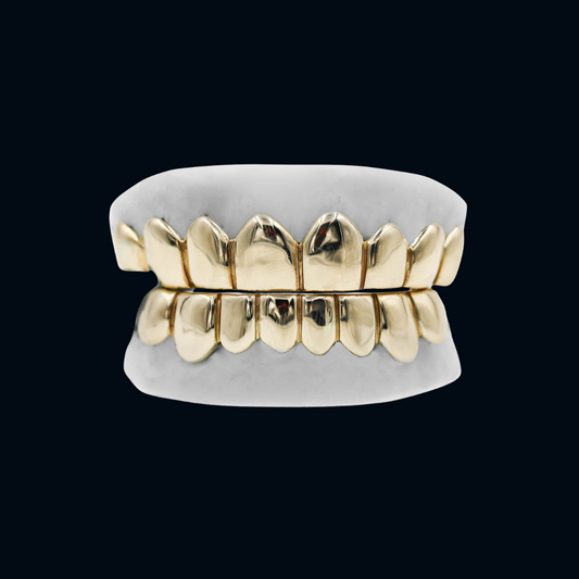 Solid Gold Grillz