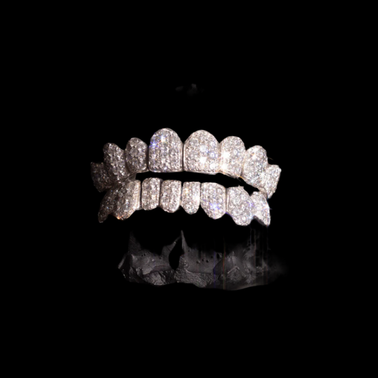 VVS Honeycomb Diamond Grillz