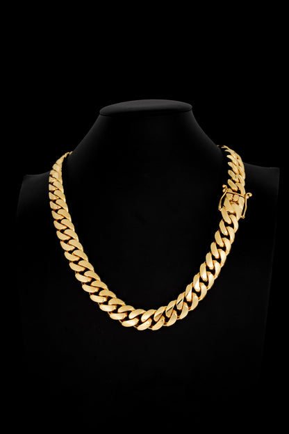 22" 16.5mm Cuban Chain