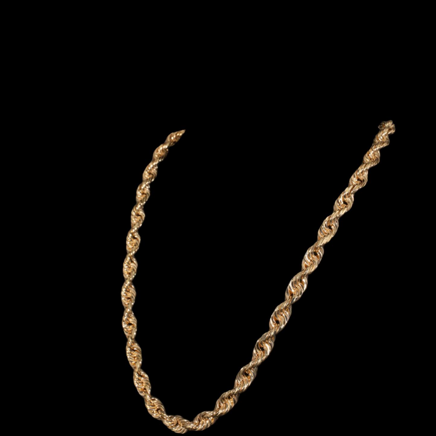14k Yellow Gold 8.5mm Rope Chain