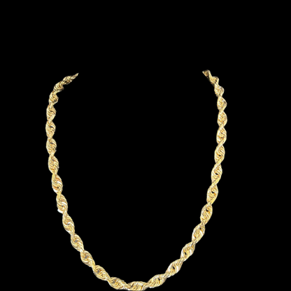 14k Yellow Gold 8.5mm Rope Chain