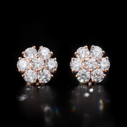 VVS Flower Set Earrings