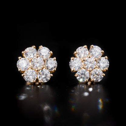 VVS Flower Set Earrings