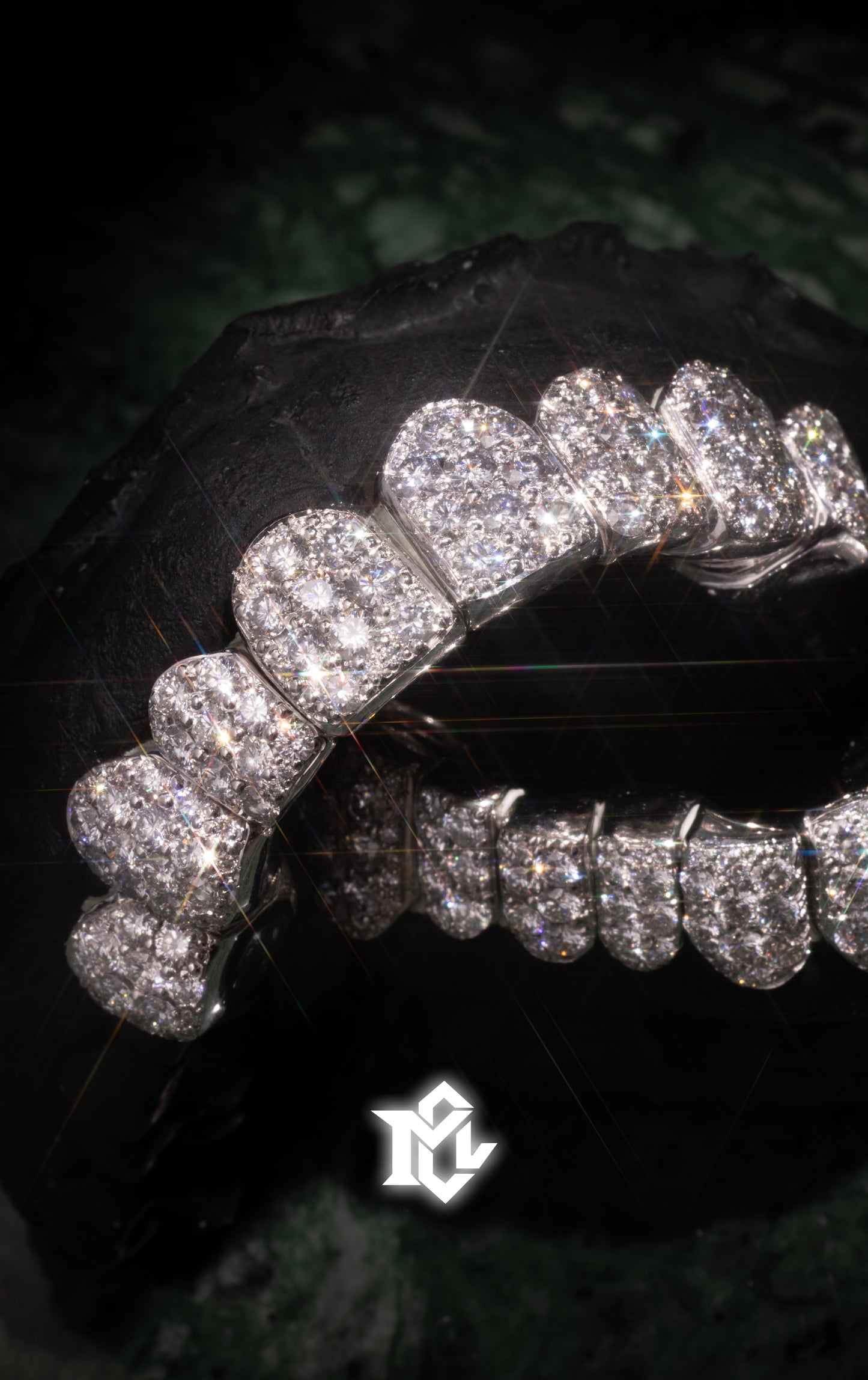 VVS Honeycomb Diamond Grillz