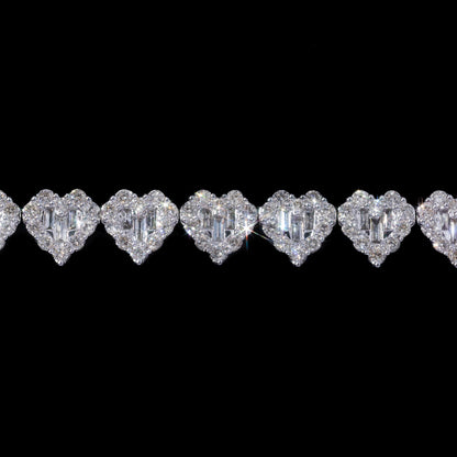 14k Heart Bracelet