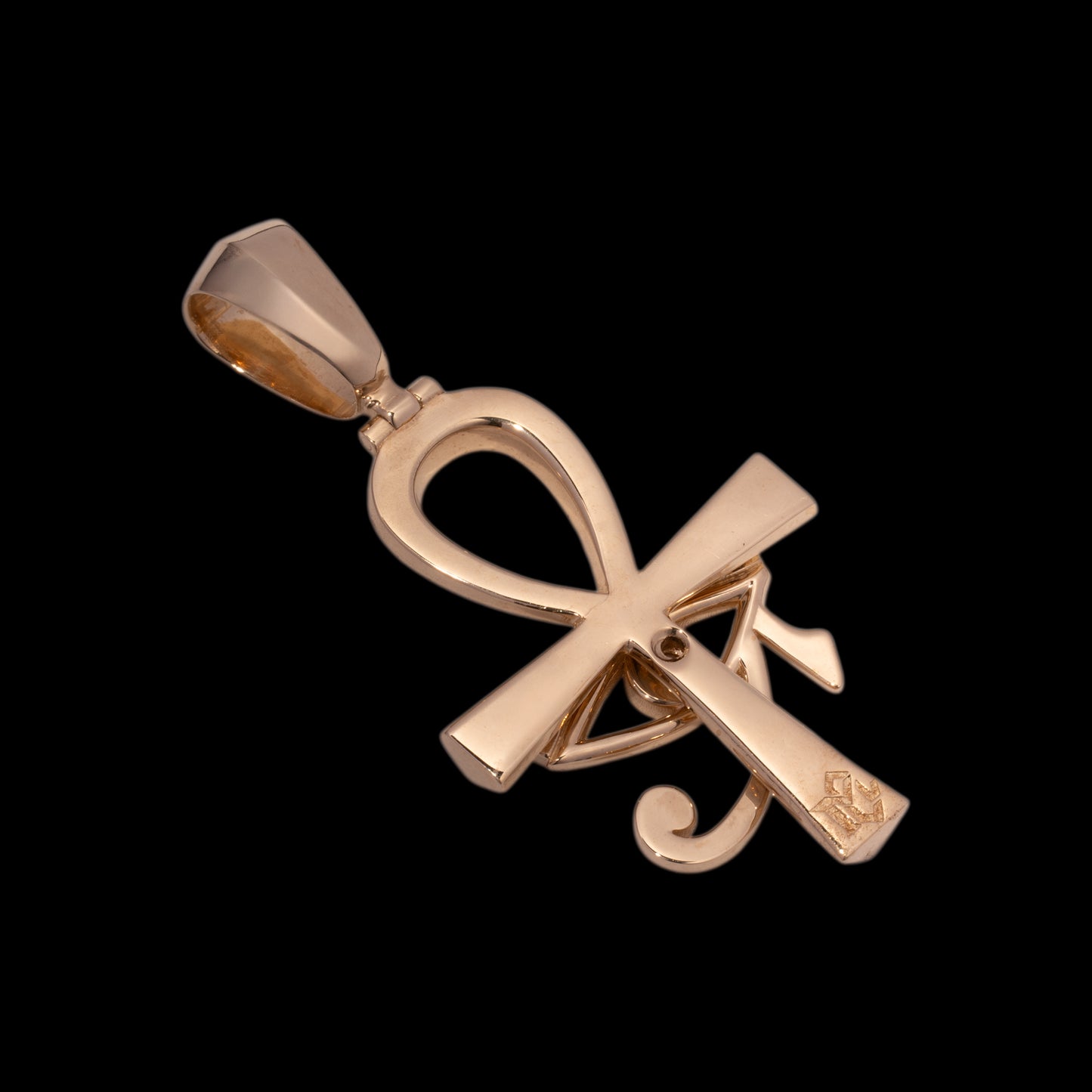 10kt Yellow Gold ANKH Pendant