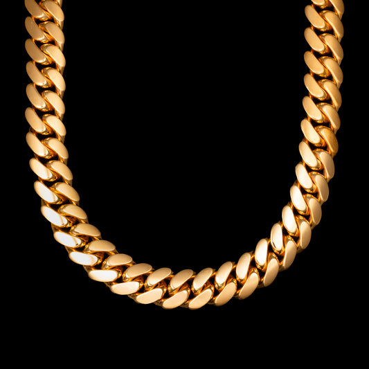 Golden Embrace Chain 10 KT 22"