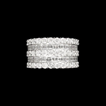 The Diamond Symphony Ring