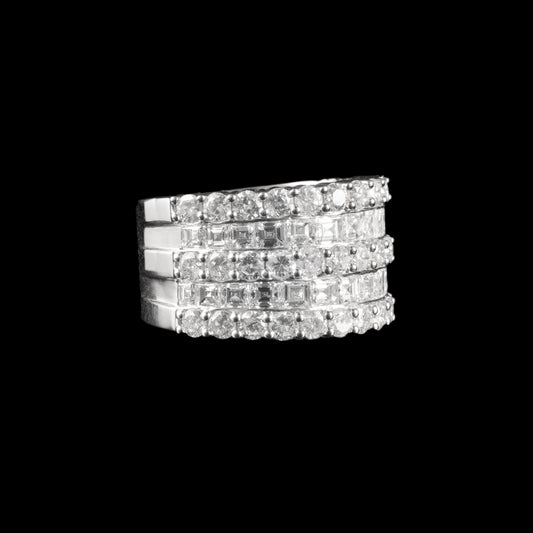The Diamond Symphony Ring