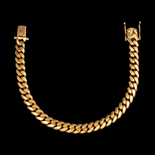 Golden Embrace Bracelet 8.75"