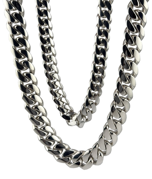 Silver Cuban Links