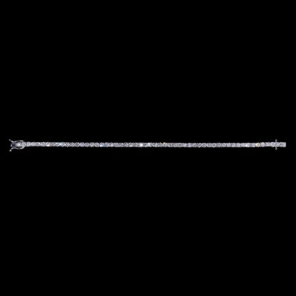 14k White Diamond Tennis Bracelet