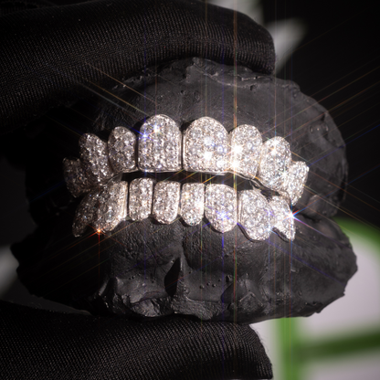 VVS Honeycomb Diamond Grillz